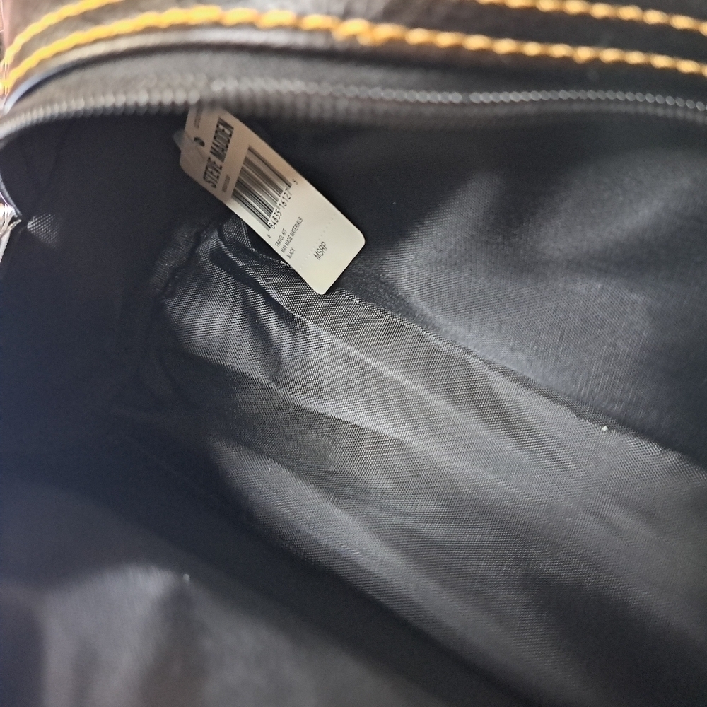 Steve Madden Black Travel Toiletry Bag - Picture 9 of 10
